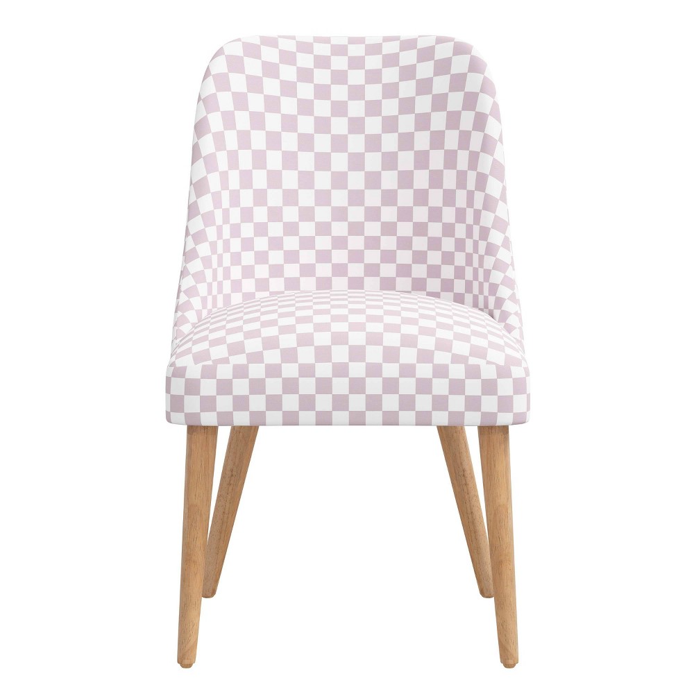 Photos - Chair Skyline Furniture Sherrie Upholstered Dining  Checkerboard Lavender