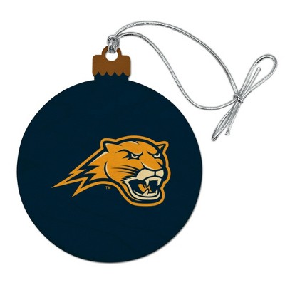 Averett University Primary Logo Wood Christmas Tree Holiday Ornament