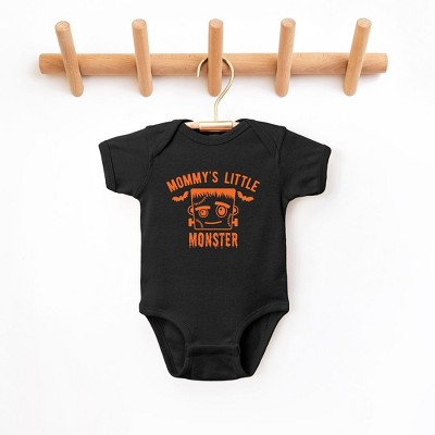 The Juniper Shop Mommy's Little Monster Boy Baby Bodysuit