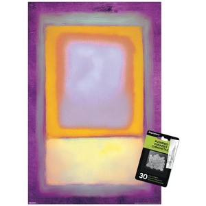 Trends International Reinders: Abstract - Style in Purple Unframed Wall Poster Prints - 1 of 4
