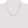 Black Bow Jewelry 1.65mm, Sterling Silver Octagon Solid Snake Chain Necklace - 2 of 4