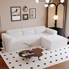Christopher Knight Home Primo 109'' Modern Teddy 3 Seat L-Shaped Sectional Sofa - 2 of 4