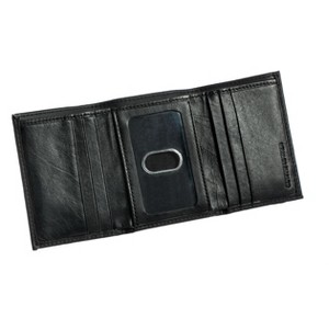 Evergreen NHL Anaheim Ducks Black Leather Trifold Wallet Officially Licensed with Gift Box - 1 of 1