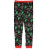 Jurassic World Boys' Movie Film Park Logo  Tight Fit Sleep Pajama Set Multicolored - 4 of 4