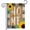 Briarwood Lane Farm House Home Summer Burlap Garden Flag Sunflowers Double-Sided 18" x 12.5" - 2 of 4
