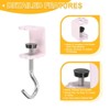 Unique Bargains Steel Adjustable Hanging Bag Desk Mount Utility Cat Claws J Hooks 2 Pcs - 3 of 4