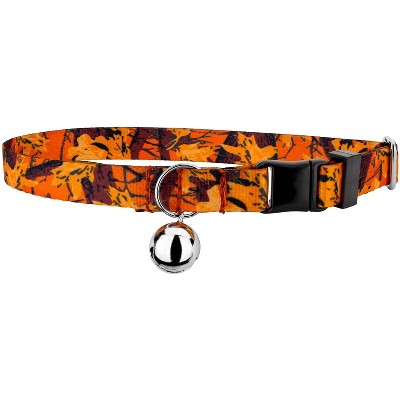 Country Brook Petz® Orange Sunset Camo Cat Collar