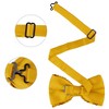 Elerevyo Men's Party Sequin Pre-tied Adjustable Sparkling Sequins Bow Ties - 2 of 4