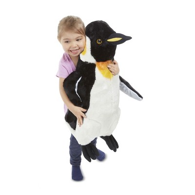 Melissa & Doug Giant Penguin Stuffed Animal - Nearly 2 Feet Tall Plush Toy