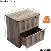 Filing Cabinet with Two Drawers - File Storage Cabinet, Office Filing Cabinet, Home Filing Cabinet, Compact Filing Cabinet, and Document Organizer - 2 of 4