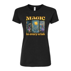 Women's - Disney - Magic In Every Wish Fitted Graphic T-Shirt - 1 of 3