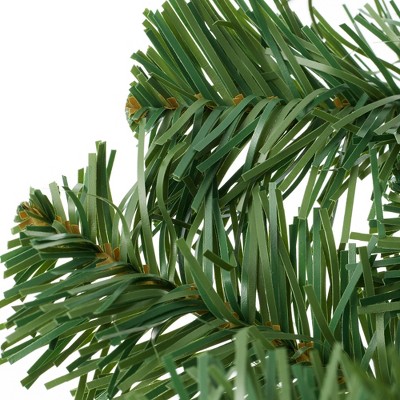 48-Inch Green Pine Artificial Christmas Wreath for Front Door