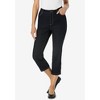 Woman Within Plus Size Comfort Curve Denim Capri - 4 of 4