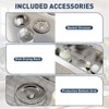 Undermount Kitchen Sink, 32x19 in Stainless Steel Kitchen- Single Bowl Sinks, Modern Top Mount 16 Gauge Workstation Sink-with Cutting Board - 4 of 4