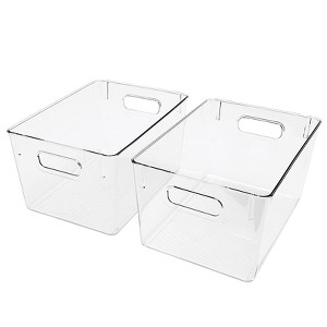 The Lakeside Collection Set of 2 Storage Bins - 1 of 3