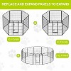 BestMassage Dog Playpen 24/32/40 Inch Heavy Duty Playpen Pen Dog Fence Dog Kennel with Doors Indoor Outdoor Pet Exercise Pen Puppy Playpen - 3 of 4