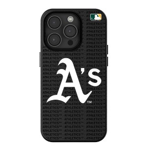 MLB American League Teams Text Backdrop MagSafe Compatible Cell Phone Case for Apple iPhone - 1 of 4