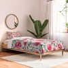 Deny Designs 2pc Twin/Twin XL Ninola Design Charming Nostalgia Soft Romantic Comforter and Sham Set - 2 of 4