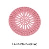 Unique Bargains Drain Strainer Round Drain Strainer TPR 5.24"x5.24" 1 Pc - 3 of 4