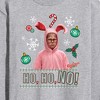 Men's - A Christmas Story - Ho Ho No Pink Bunny Suit Long Sleeve Graphic T-Shirt - 2 of 4
