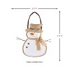 Evergreen Snowman Burlap Door Decor, 13.50x17.50"H - 2 of 4