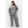 Women's Plus Size Ally Sweater - charcoal | CITY CHIC - 2 of 4