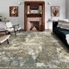 Indoor Soft Modern Abstract Area Rugs Machine Washable Low Pile Non Slip Foldable Carpet for Living Room Bedroom Easy Care Room Decor - 2 of 4