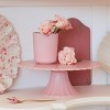 Meri Meri Medium Pink Reusable Bamboo Cake Stand (Pack of 1) - 2 of 3