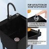 Winado Freestanding Plastic Utility Sink With Stainless Steel Faucet - 3 of 4