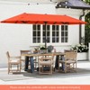 Tangkula 13 FT Double-sided Patio Umbrella Outdoor Large Twin Size Umbrella - 2 of 4