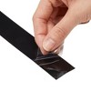 Stockroom Plus Universal Carbon Fiber Automotive Anti-Collision Strip, Door Sill Protector Edge Guard for Car Trunk, 1.2 in x 50 ft Black - 3 of 4