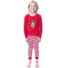 Looney Tunes Bugs Bunny Christmas Tight Fit Family Pajama Set - 3 of 4