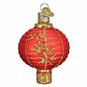 Old World Christmas Glass Blown Ornament, Chinese Lantern Tree - 1 of 3