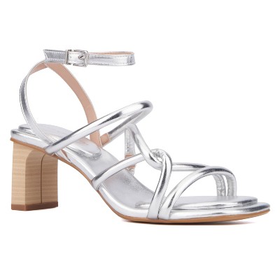 Fashion To Figure Women's Ohara Ankle Strap Heel Sandal - Wide Width
