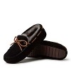 Fireside By Dearfoams Men's Victor Genuine Shearling Moccasin Slipper - 3 of 4