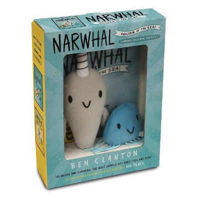 Narwhal and Jelly Book 1 and Puppet Set - by  Ben Clanton (Mixed Media Product)