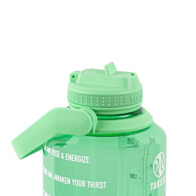 BAKER DEPOT Motivational Water Bottle, 32oz, Time And Volume Marker - View #9