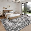 Acekool Vintage Floral Washable Rugs - 4 of 4