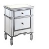 Elegant Lighting 1 Door Cabinet 24 in. x 16 in. x 27 in. in Silver paint - 2 of 4
