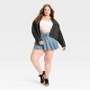 Women's French Terry Mini Skort - Wild Fable™ - 3 of 3