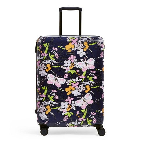 Vera Bradley Women's Cotton Rfid Deluxe Travel Wallet Sea Air Floral :  Target