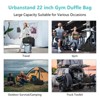 Generic Gym Bag for Men - 22 Inch Large Sports Duffel Bags with Shoe Compartment, Weekender Duffle Bag - 2 of 4
