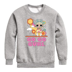 Boys' - LOL Surprise! - Go Go Gurl Graphic Long Sleeve Fleece Sweatshirt - 1 of 4