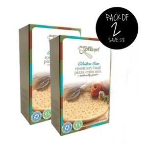 Heartland Gourmet 15.4 oz Gluten Free Rosemary Basil Pizza Crust - Pack of 2 - 1 of 4