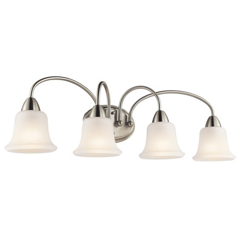 Kichler 45884 Nicholson 33 Wide 4 Bulb Bathroom Lighting Fixture