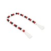 Cheung's Kira Red White and Black Beaded Garland - 3 of 4