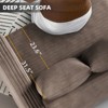 RISOKEYS Upholstered Sofa - Cloud Couch with Deep Seat and Soft Pillows, Convertible Sofa Lounge Chair for Living Room, Bedroom - 4 of 4