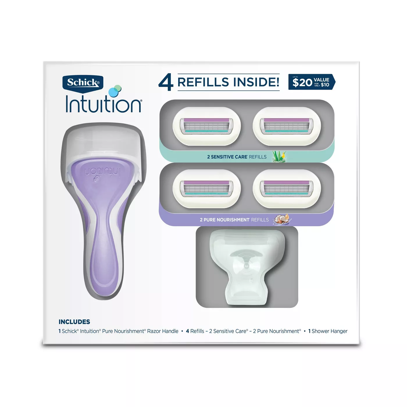 Schick Intuition Shaving Gift Set - 6ct - image 1 of 8