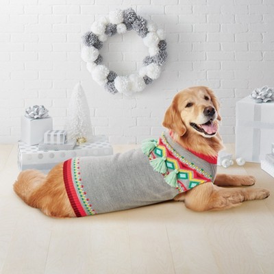 Dog Sweater - Merry Lane Fairisle - M - Wondershop&#153;