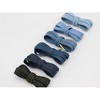 INSPIRE CHIC Cotton Blend Denim Flat with Metal Tips Shoelace for Sneakers 0.31'' Width 1 Pair - 4 of 4